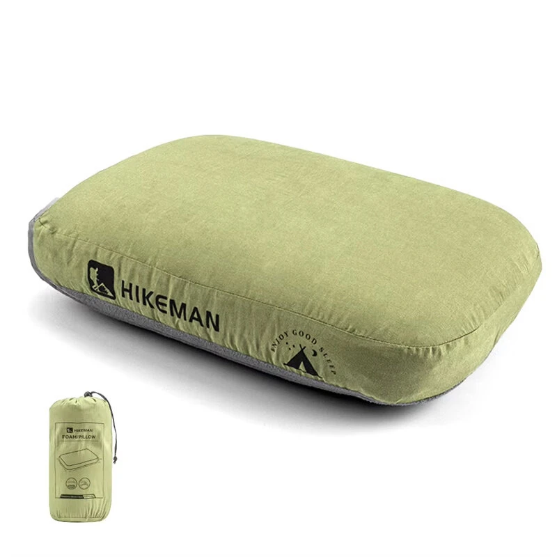 HIKEMAN Soft Slow Rebound Memory Foam Pillow Outdoor Camping Travel Cervical Pillow Portable NoonBreak Pillow Neck Support Pillow Comfortable Sleeping Pillow (image for) HIKEMAN Soft Slow Rebound Memory Foam Pillow Outdoor Camping Travel Cervical Pillow Portable NoonBreak Pillow Neck Support Pillow Comfortable Sleeping Pillow